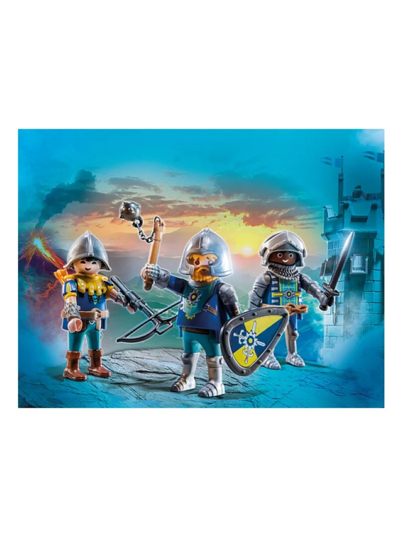 70671 'playmobil' Novelmore 3 Chevaliers   N/A
