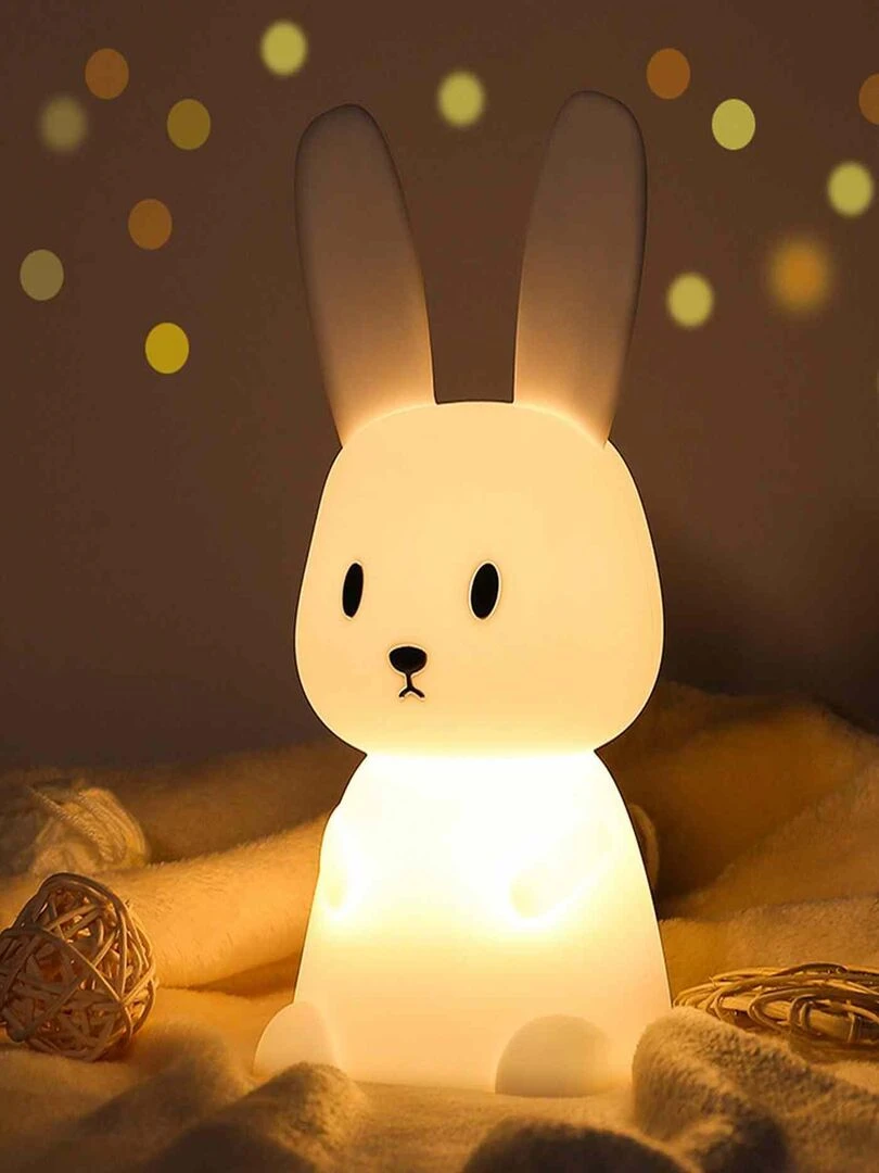 My lampe veilleuse big Bunny Beige clair