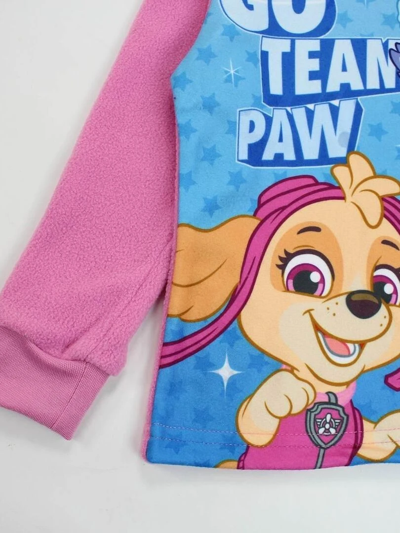 La Pat' Patrouille   Pyjama fille imprimé La Pat' Patrouille   Rose