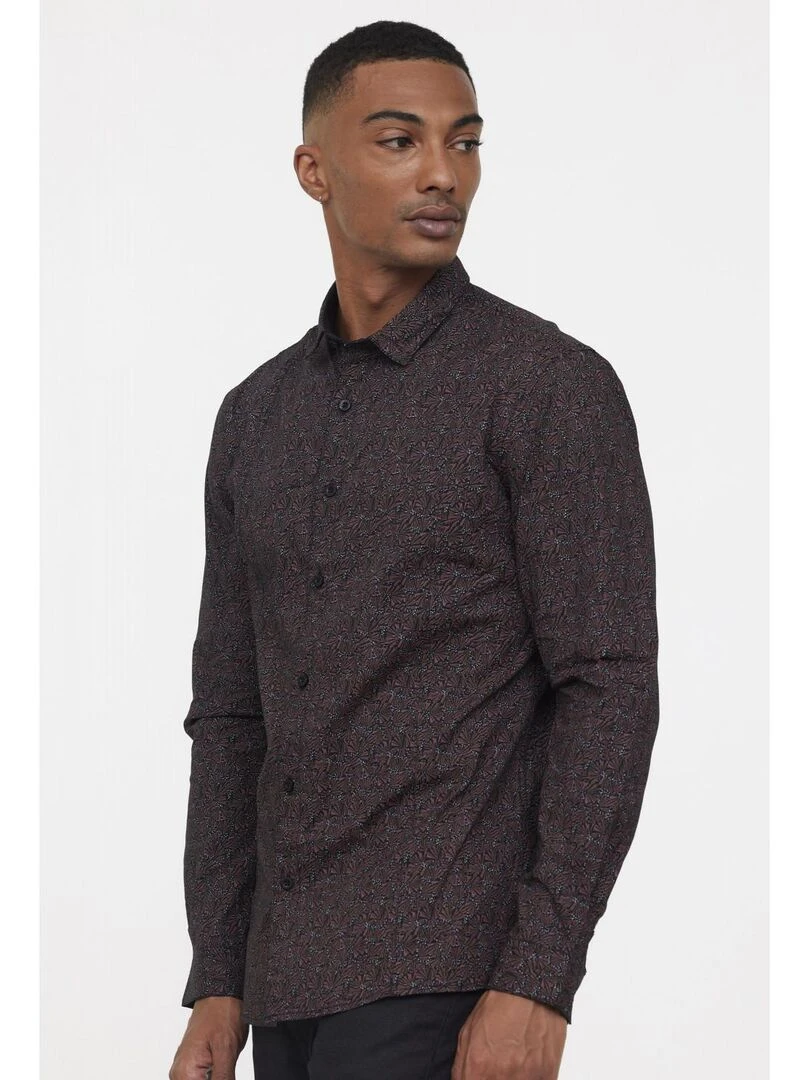 Lee Cooper Chemise manches longues coton DYM Noir