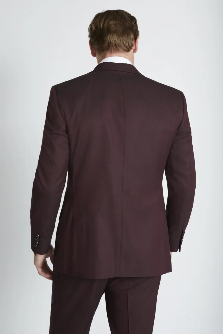 Slim Fit Ink Houndstooth Dress Jacket   Buy Online at Moss