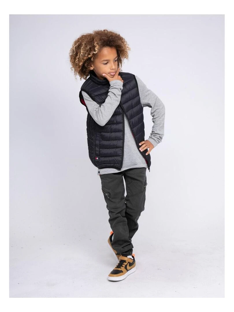 Doudoune légère ZERNES BOY   Noir