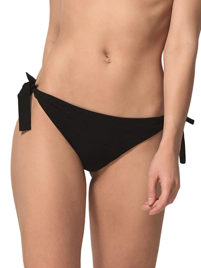 Bas maillot de bain à nouettes Blue Sense noir Noir