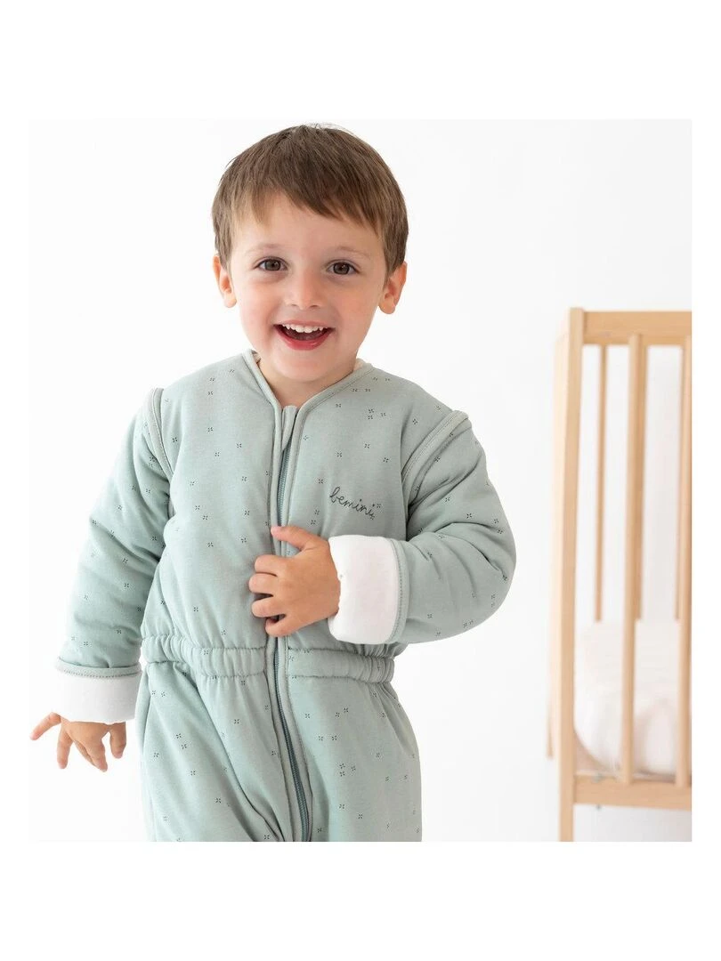 Bemini Gigoteuse  jambes séparables Pady jersey et jersey   Gris foncé