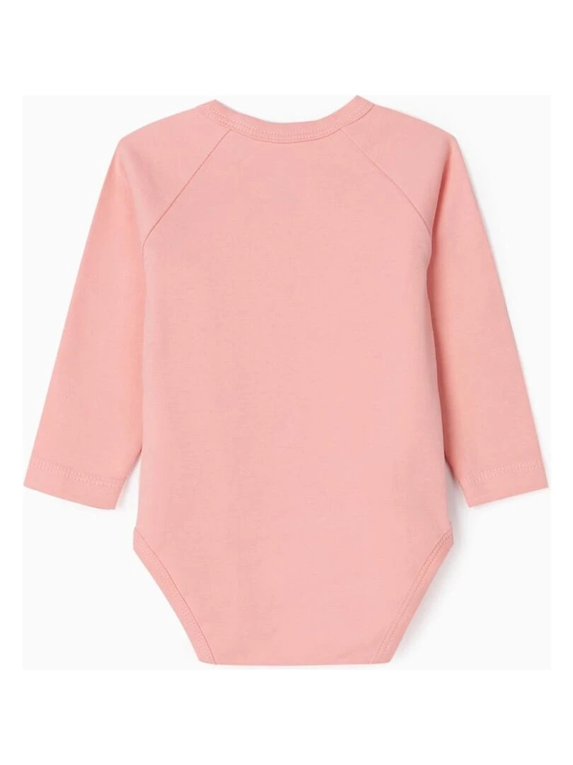 Body manches longues DREAM TEAM  lot de 4   Rose