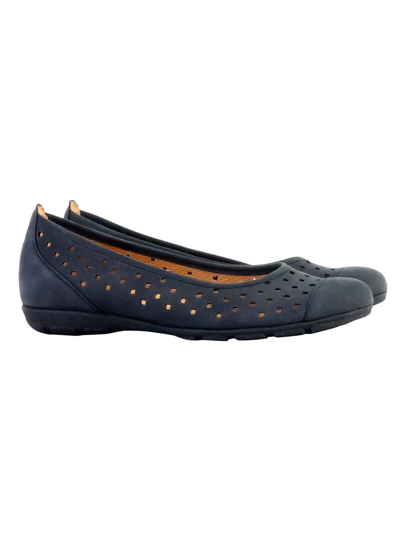 Ballerine Cuir Gabor Cervo Weiss   Bleu