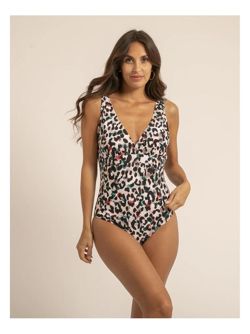 Maillot 1 pièce motifs GABY Noir