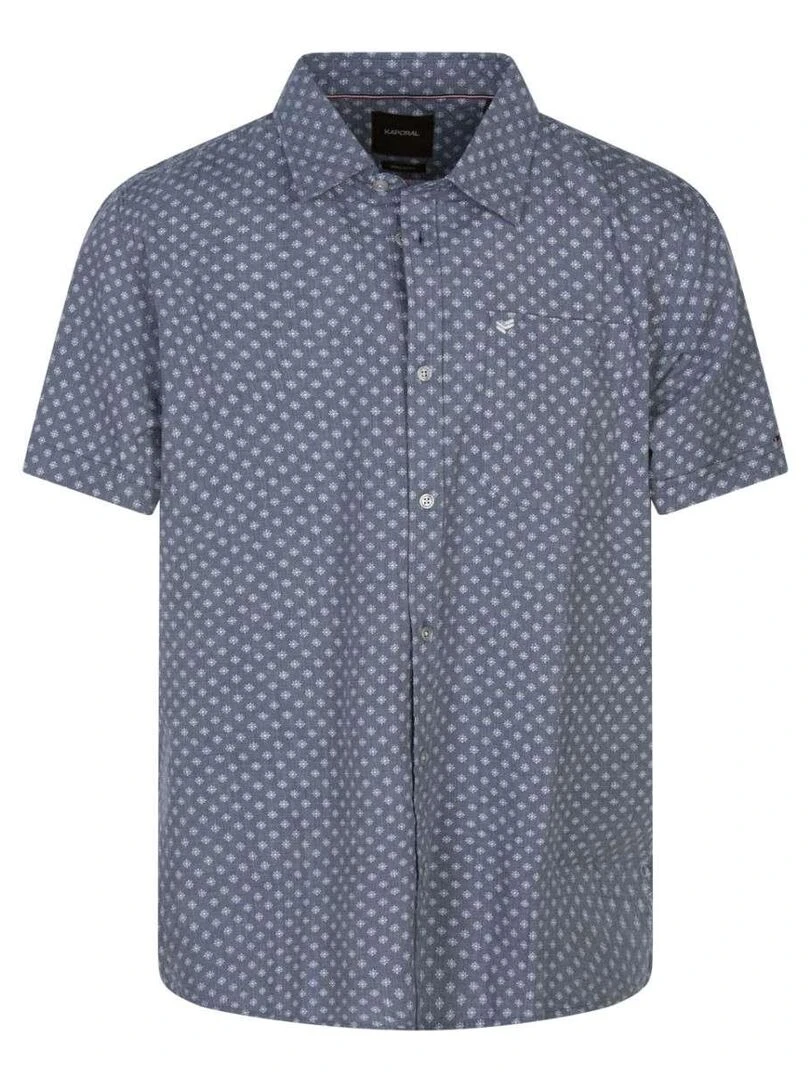 KAPORAL Chemise coton droite Bleu marine