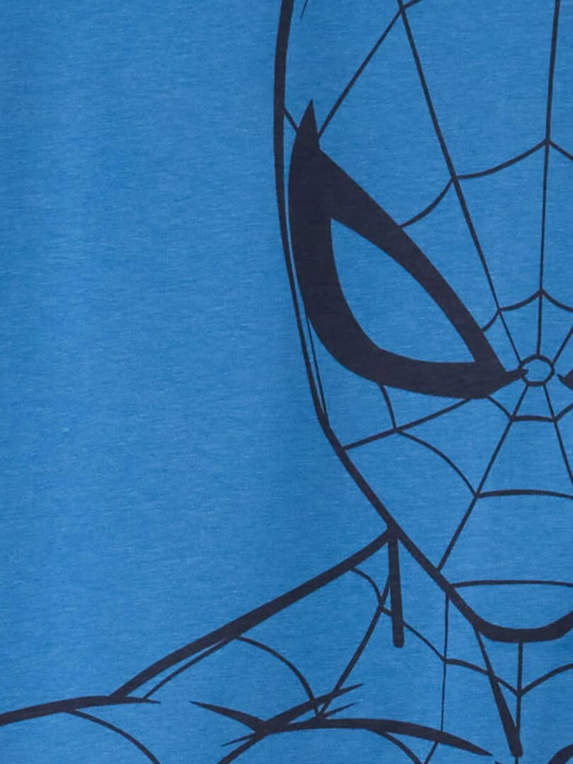 T shirt manches longues 'Marvel'   So Easy   Bleu
