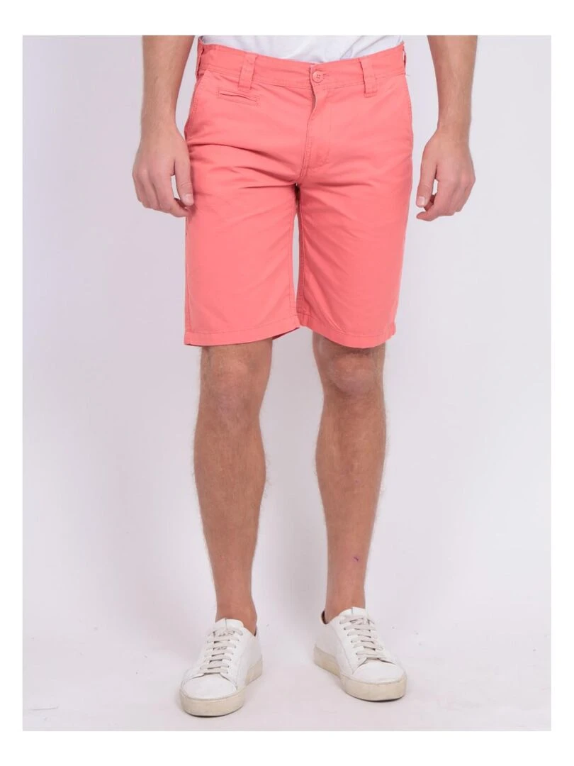 Bermuda chino BAGOO Orange corail