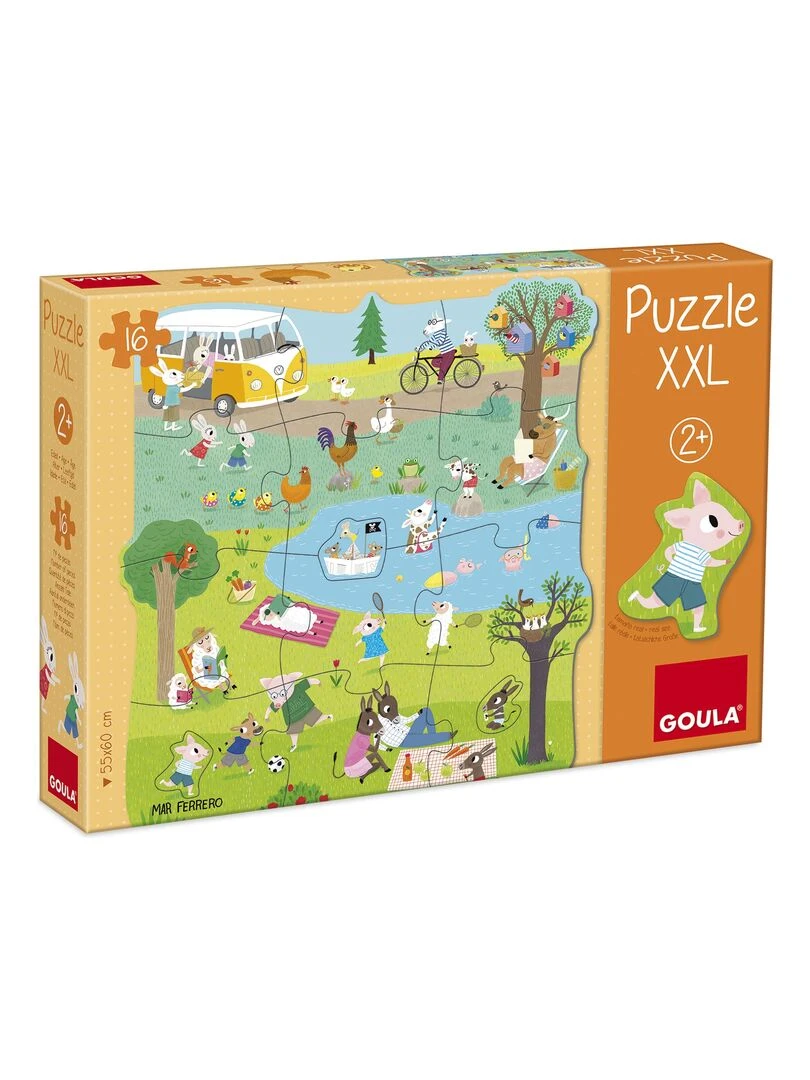 Puzzle Une Journée À La Campagne Xxl (16 Pièces)   N/A