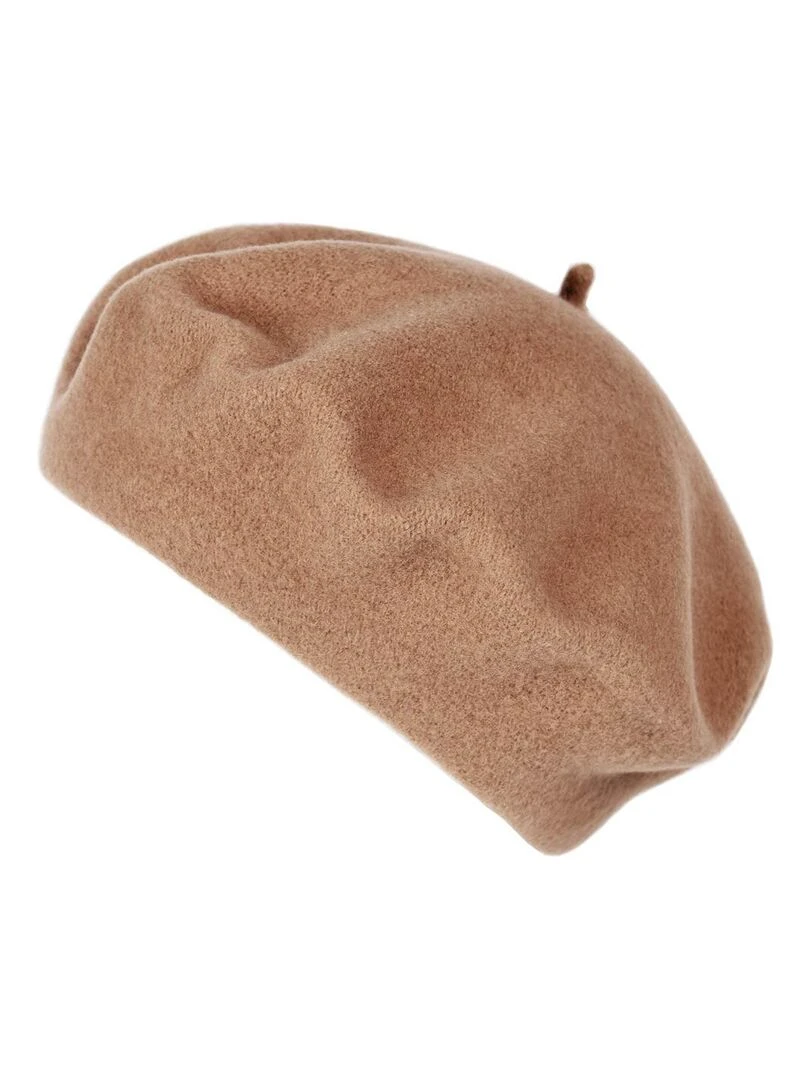 Béret Feutre de Laine Yva Made in UE Beige