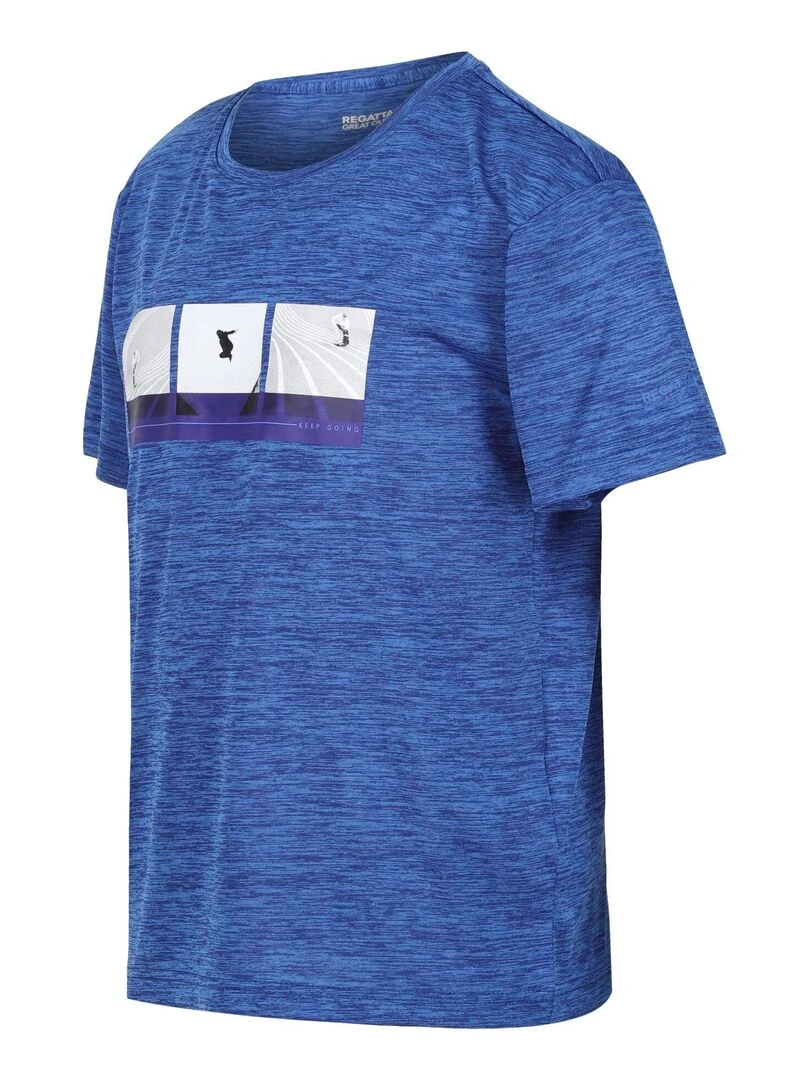 Regatta   T shirt FINDLEY   Bleu foncé