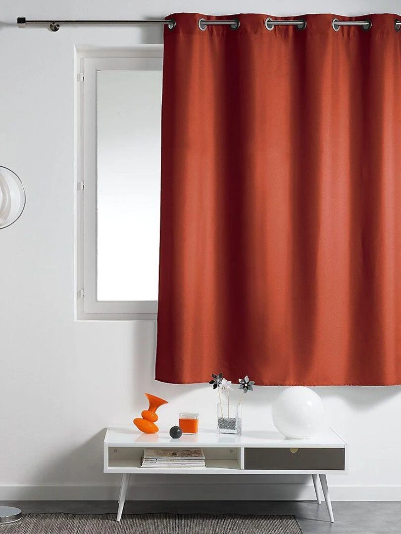 Rideau Essentiel Orange mandarine