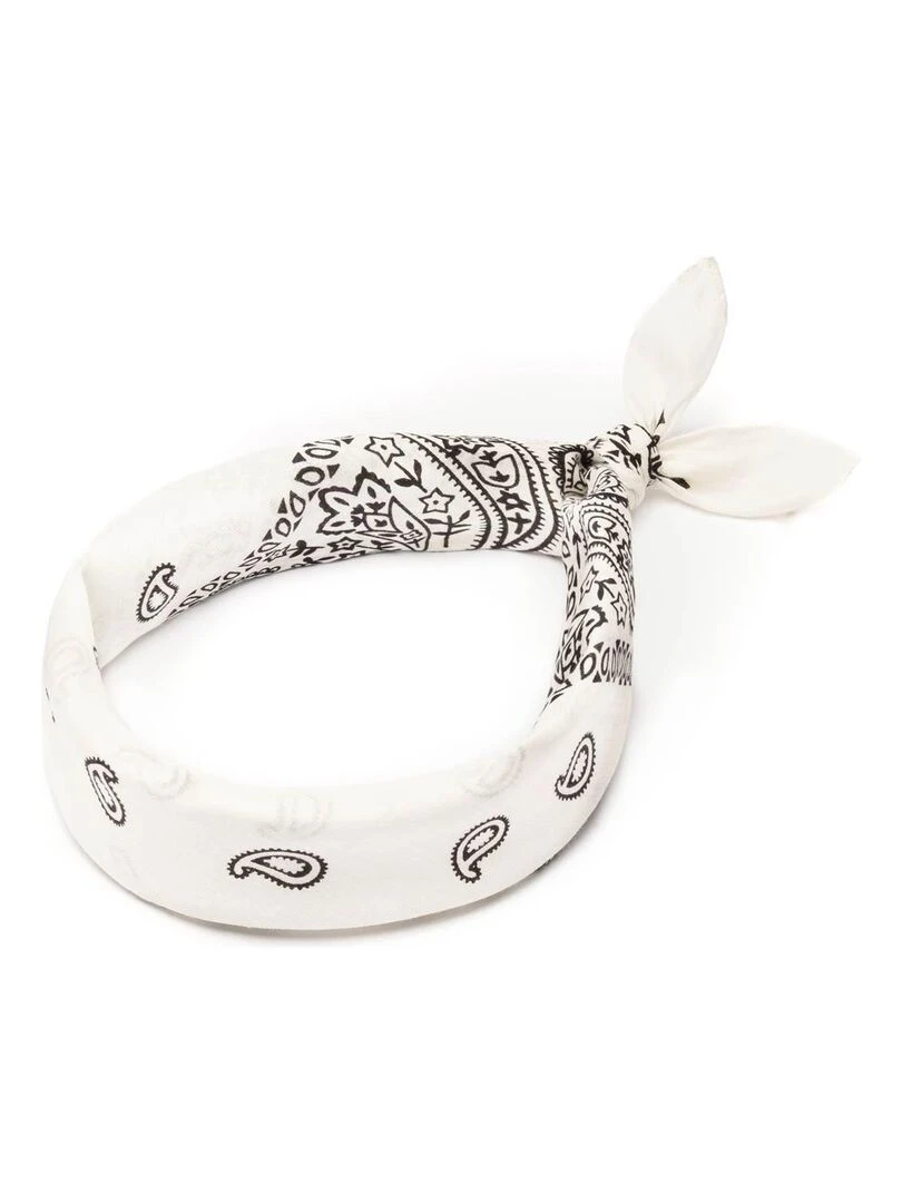 Bandana Coton U.S Premium Blanc