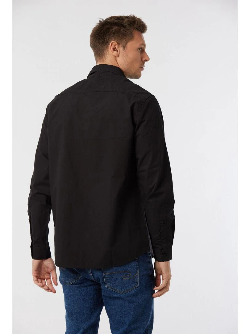 Lee Cooper   Chemise manches longues coton  DIEKO   Noir