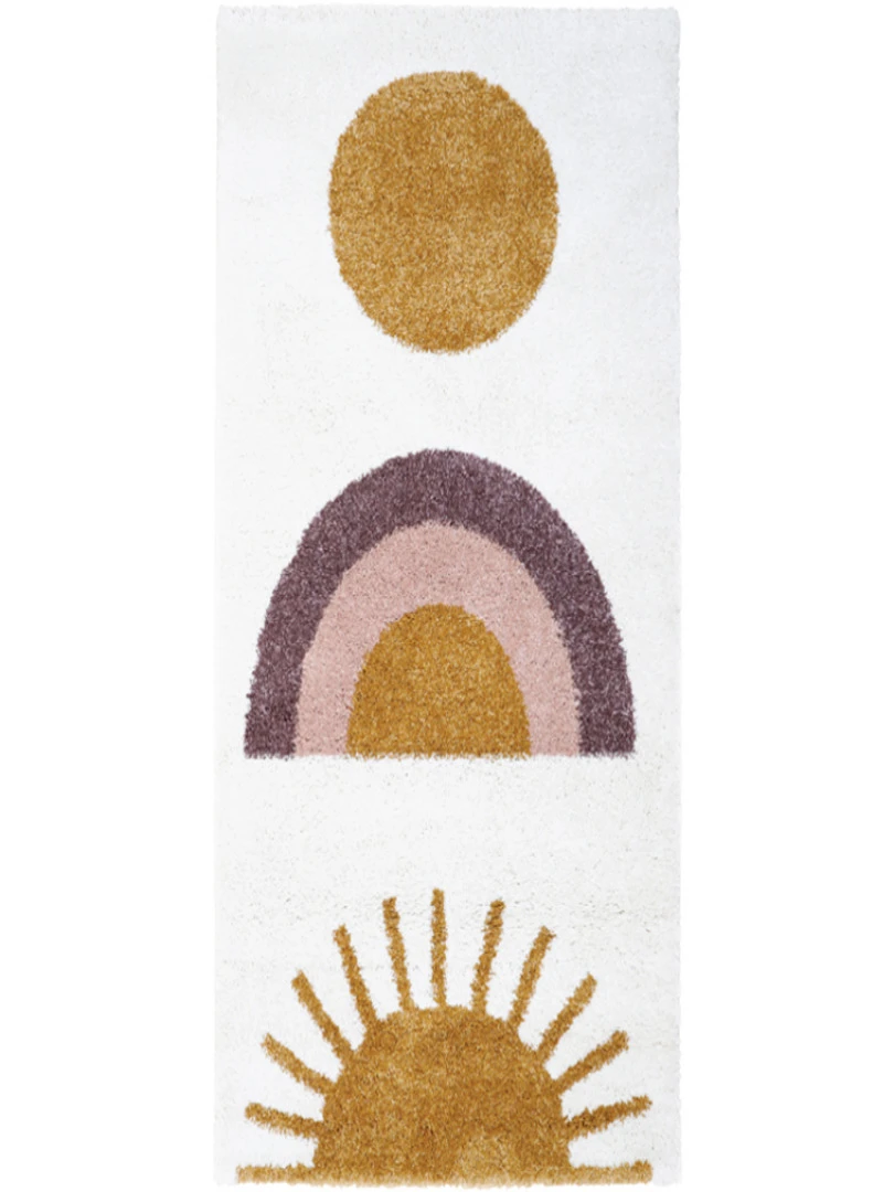 Tapis Rectangulaire Sunshine (80 X 150 Cm) Jaune
