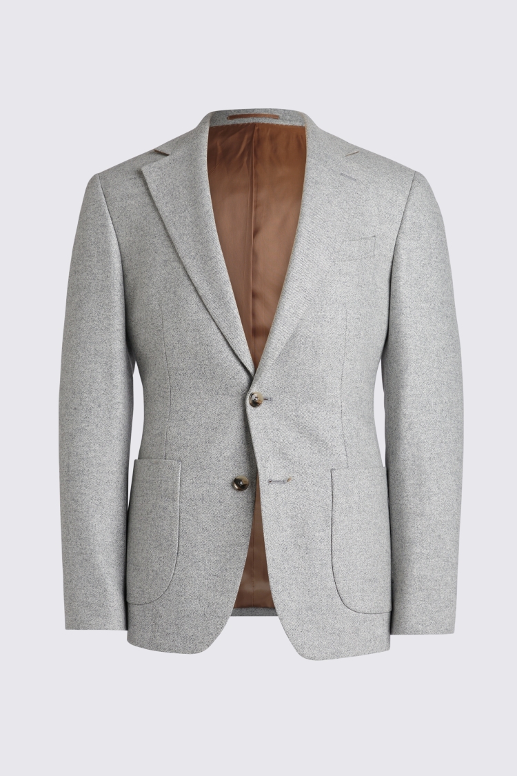 Regular Fit Grey Check Performance Jacket     Buy Online at Moss