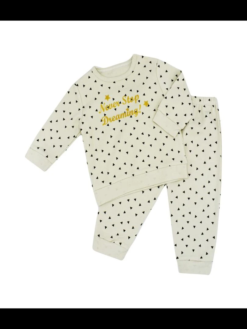 Pyjama 2 pièces 'MPF LITLLE DREAM' 'DOO&BO' Beige