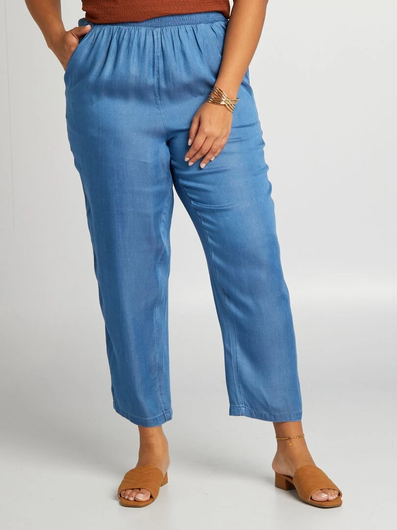Pantalon léger Bleu
