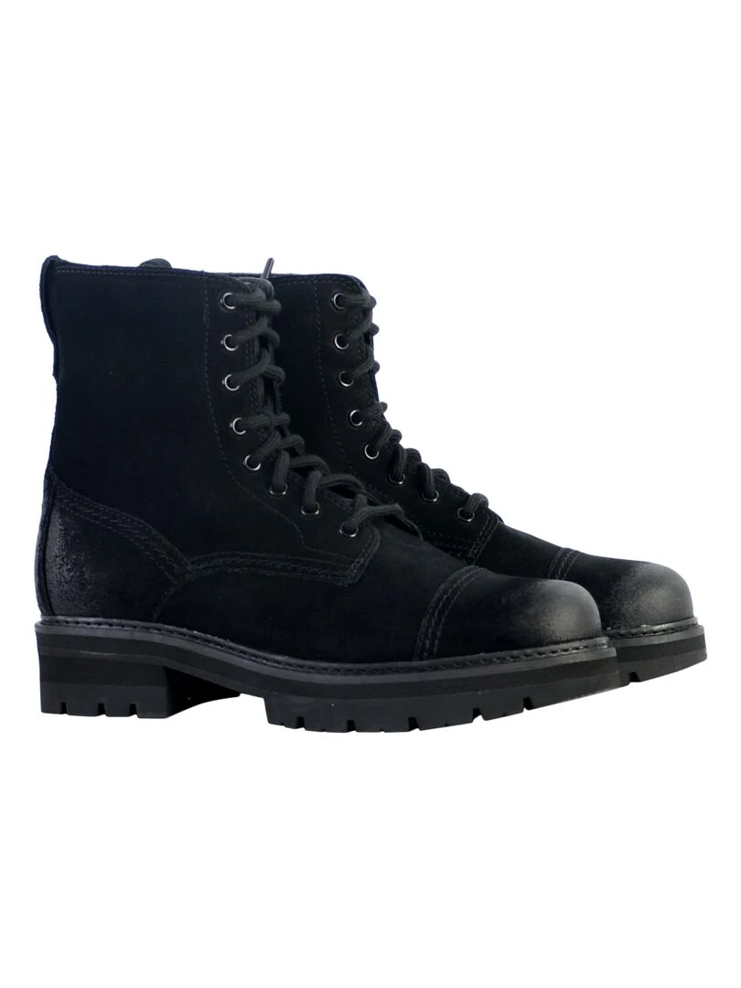 Bottine Cuir Clarks Orlanna Cap   Noir
