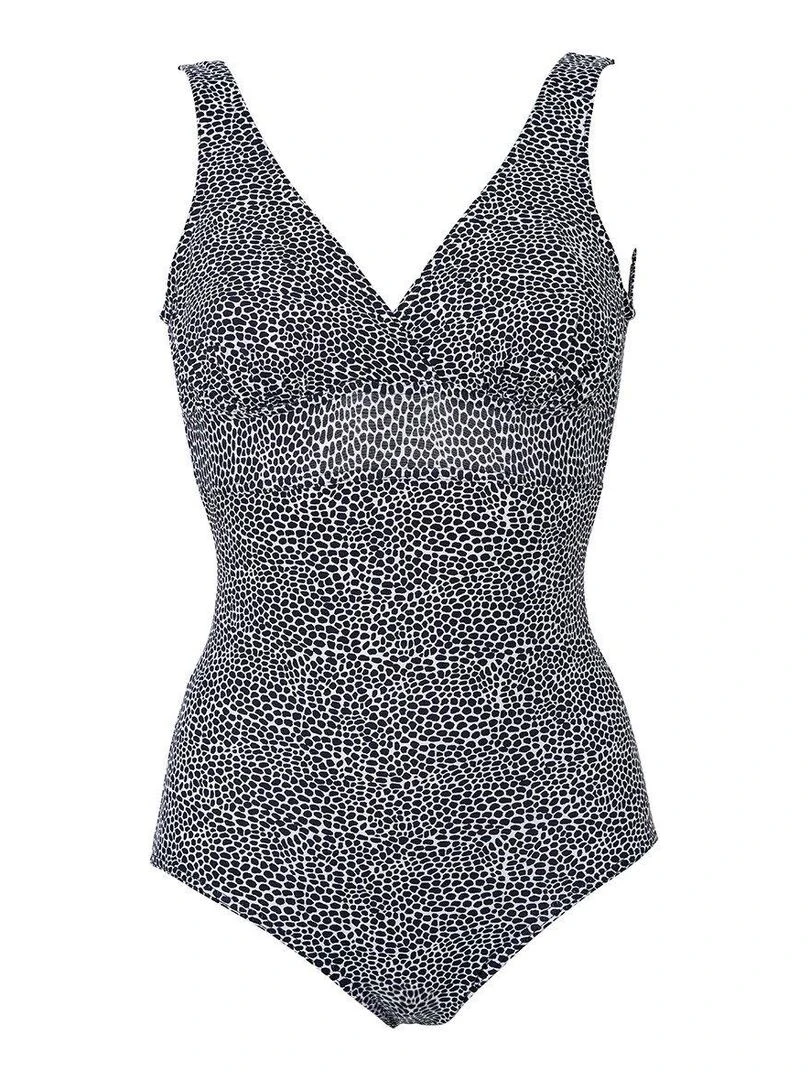 Maillot 1 pièce sans armatures Look   Noir
