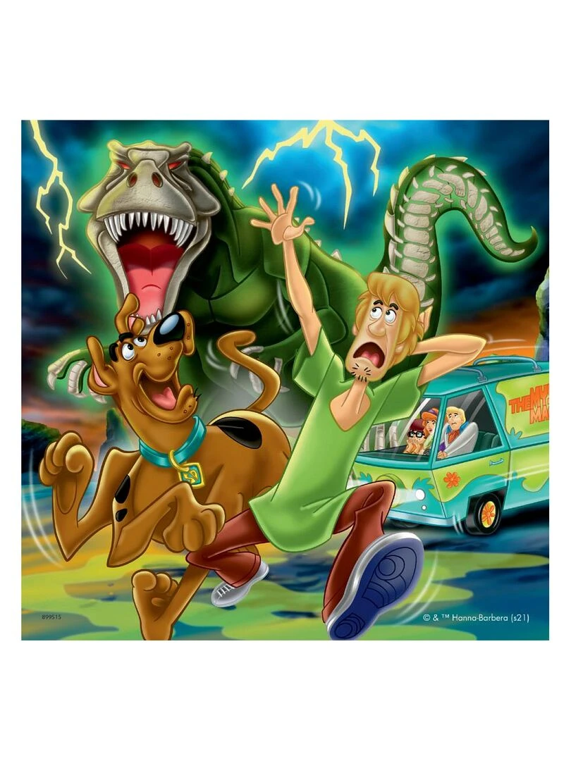 Puzzles 3x49 Pieces Les Aventures De Scooby doo N/A