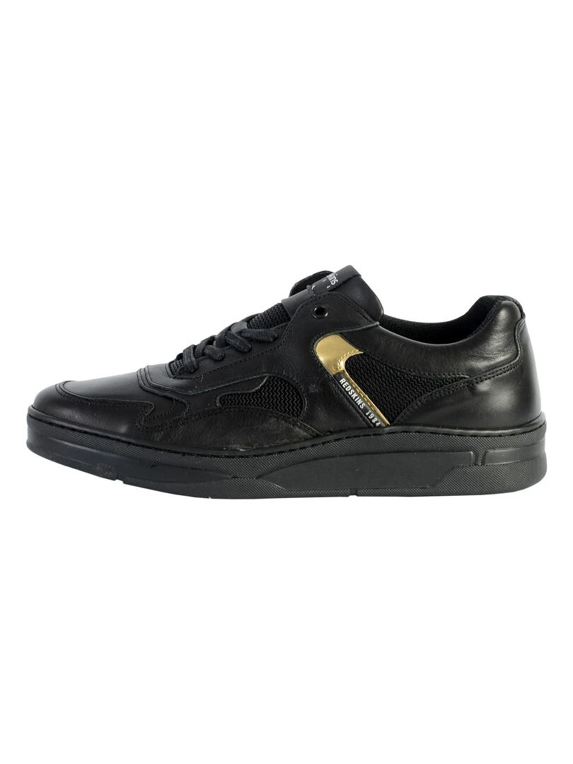 Basket Redskins Textuel Noir