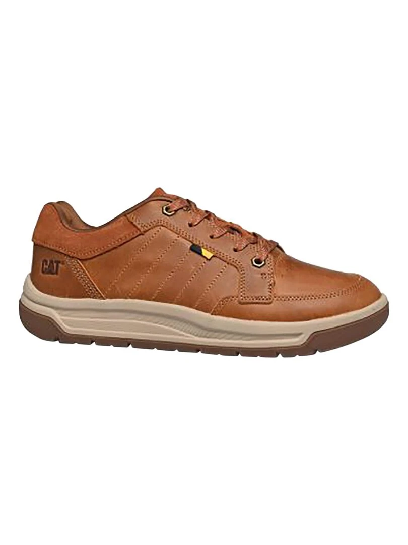 Basket Basse Cuir Caterpillar Apa Cush Marron