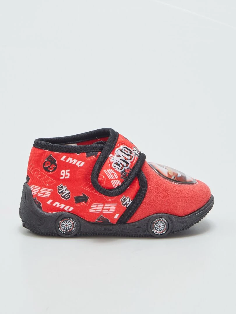 Chaussons à scratch 'Cars' Rouge