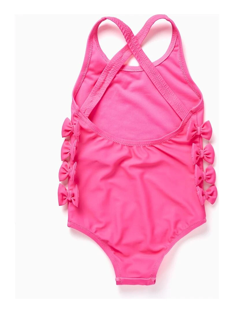Maillot de Bain pour Fille 'Palmiers' Rose