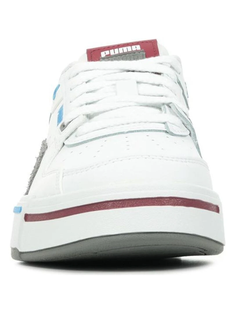 Baskets PUMA Ca Pro Glitch Mix Jr   Blanc Gris Bleu