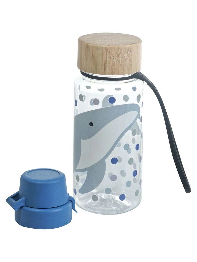 Gourde Baleine Bleu roi