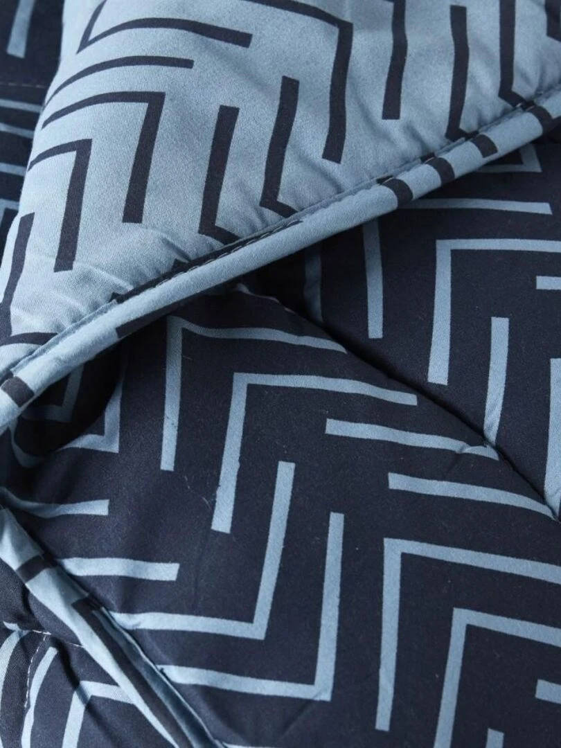 Couette imprimée 220x240 cm Today 1.2 bleu zébré   Bleu