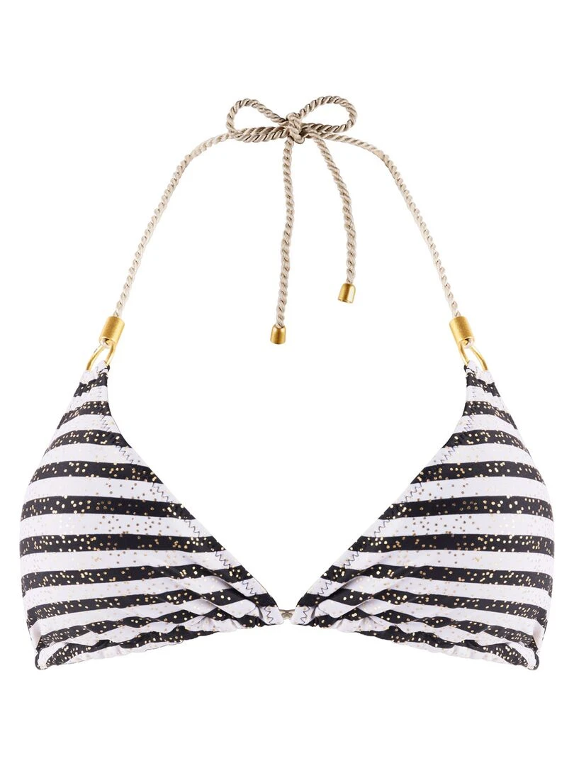 Haut de maillot triangle TRANSAT Brigitte Bardot Bain Multicolore