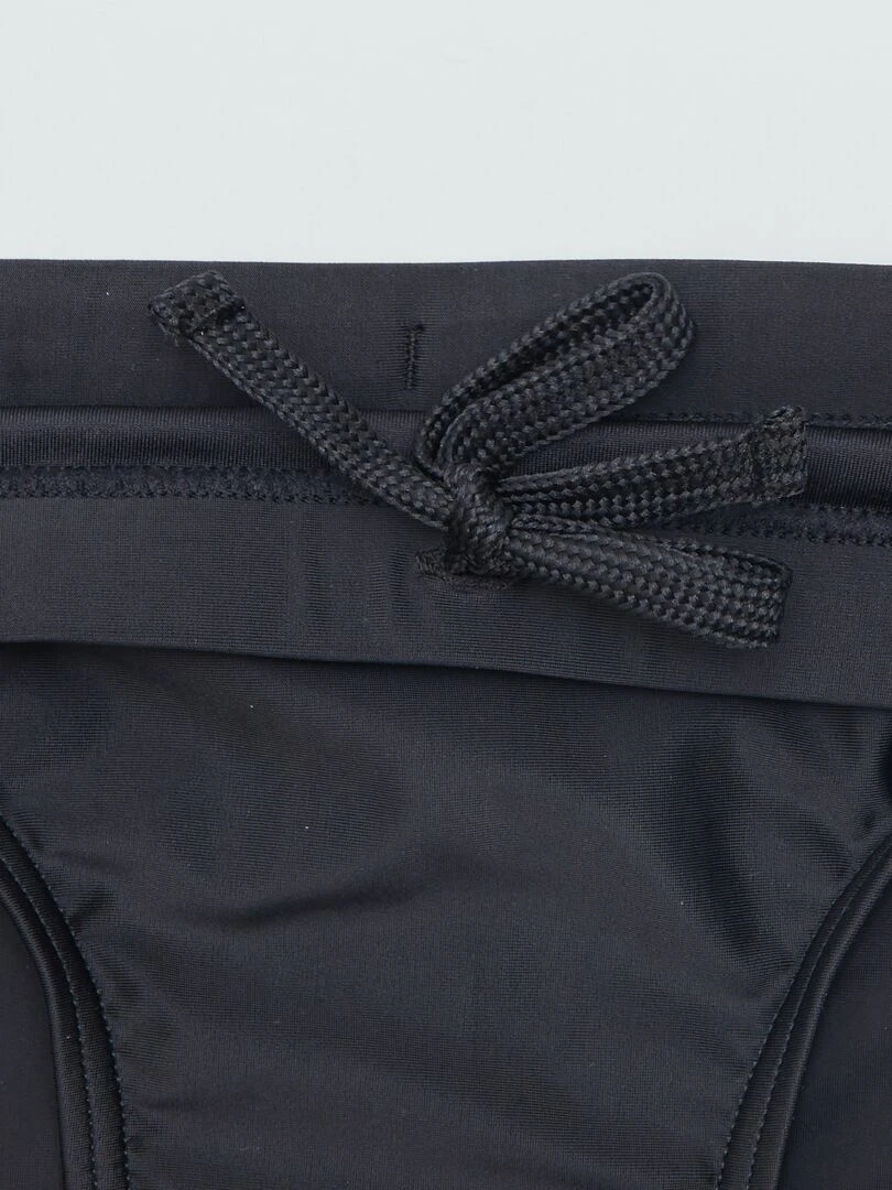Slip de bain piscine noir