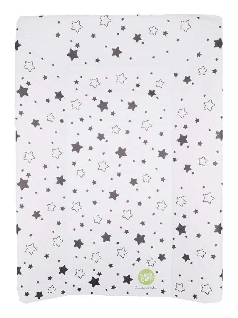 Matelas à langer Luxe 50x70 cm Etoiles grises Gris
