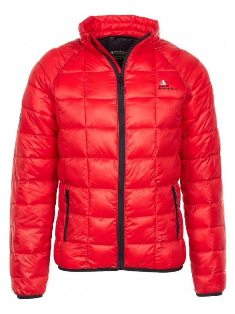 Doudoune fine garçon ECAROY PEAK MOUNTAIN Rouge