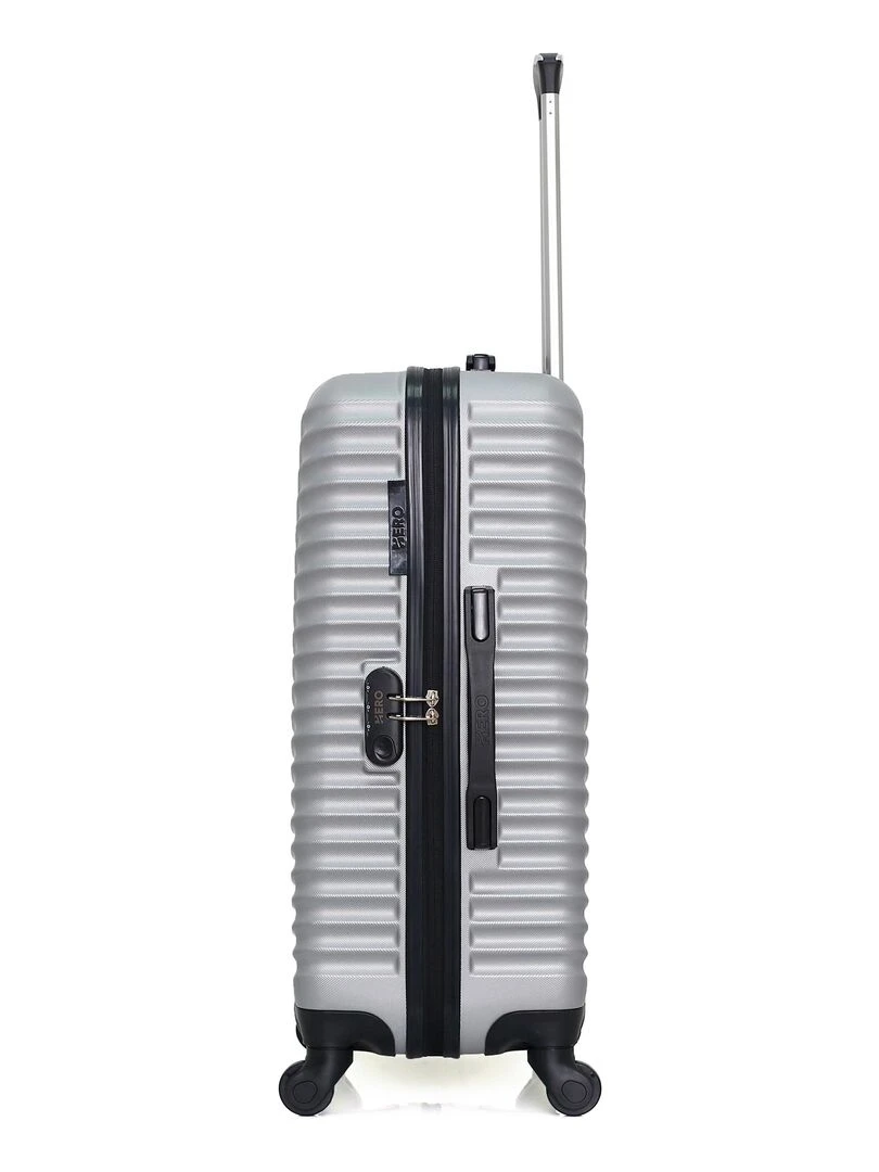 HERO   VALISE WEEKEND ABS ETNA  65 CM 4 ROUES   Gris