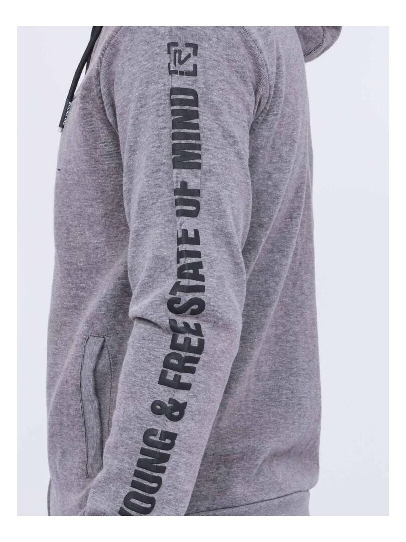 Gilet capuche WASTEN   Gris