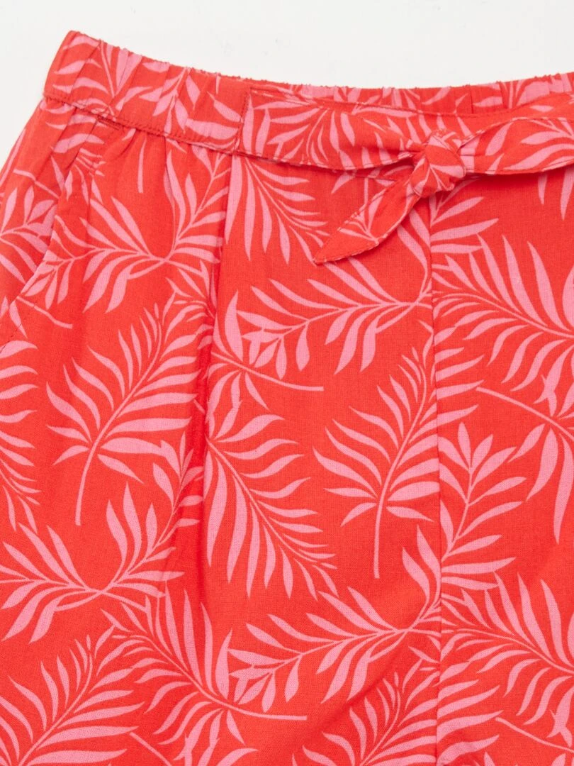 Short fluide   Rouge