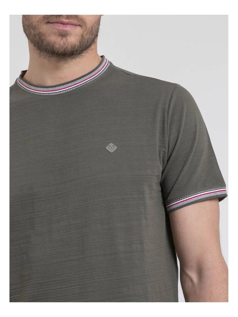 T shirt col rond NOPILIAS   Kaki