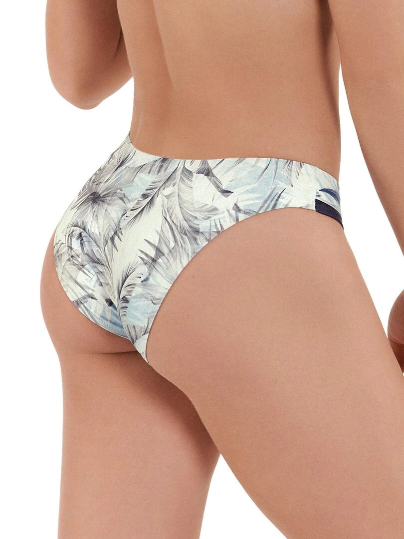 Bas maillot slip de bain échancré Ensenada Bleu