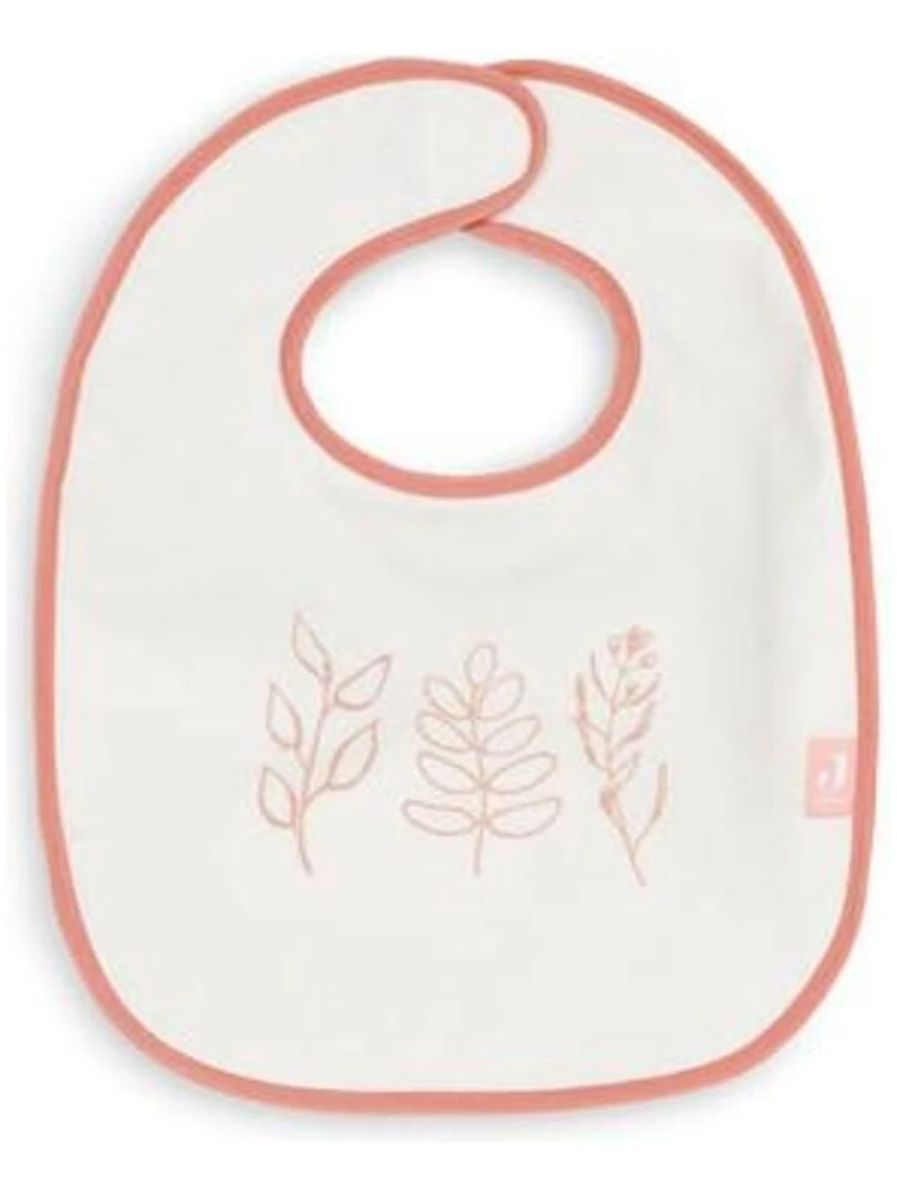 Bavoir Éponge Imperméable Meadow Rose des bois (3pcs)   Jollein   Rose