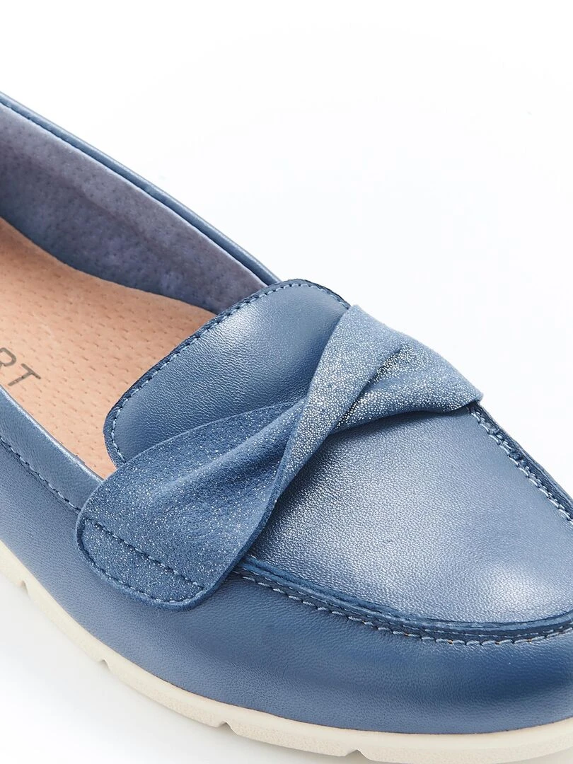 Mocassins avec noeud irisé Amortyl   Damart   Gris