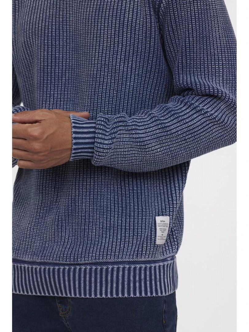 Lee Cooper   Pull manches longues coton regular CULIA   Bleu marine