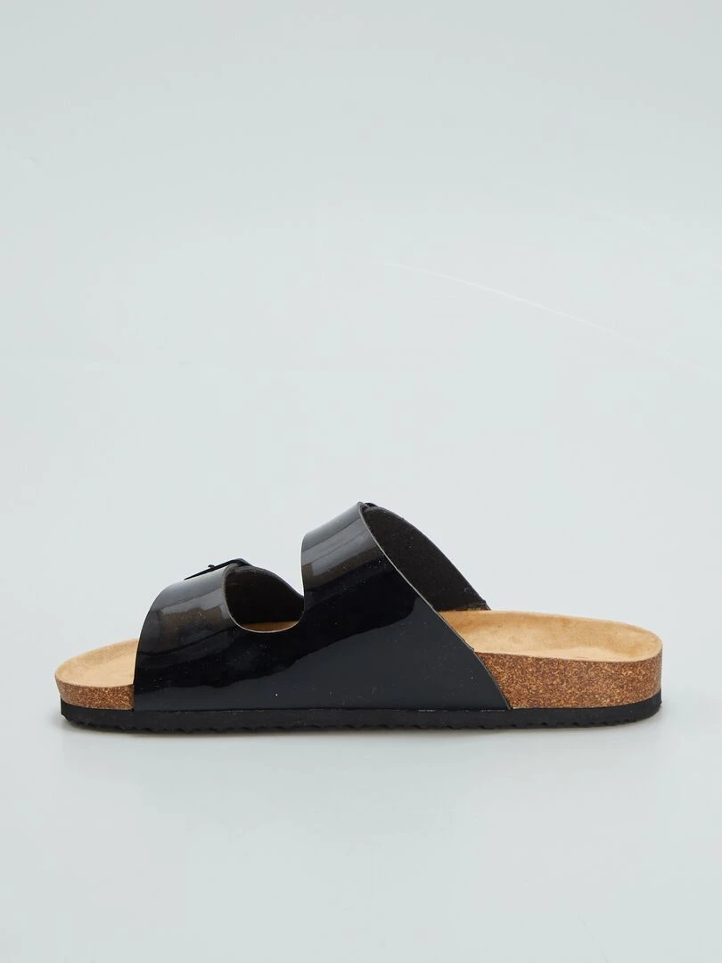 Sandales vernies   Noir