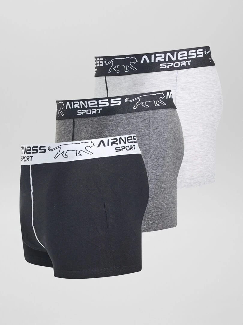 Lot de 3 boxers 'Airness'   Noir