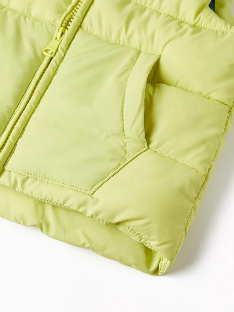 Gilet Matelassé pour Bébé Garçon  NATURE TAKEOVER   Vert clair