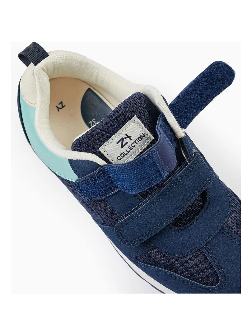 Baskets pour Garçon  ATLANTIC COMPANY   Bleu foncé